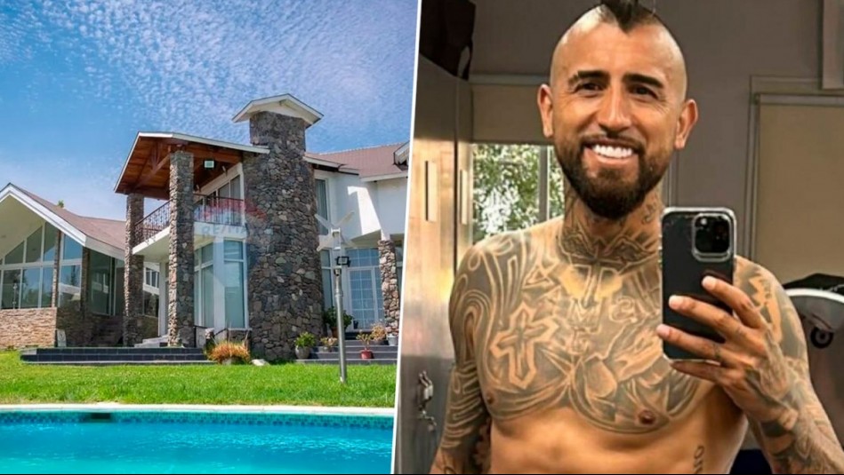 Mansión donde vivió Arturo Vidal es puesta a la venta por estratosférico precio: Así es la lujosa propiedad
