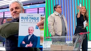 Con panfletos y botellas mágicas: Carlos Ruiz-Tagle irrumpe en MG para contar detalles de Aguas de Oro