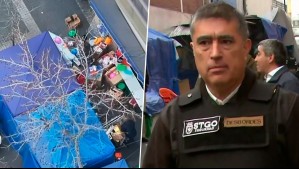 Desbordes denuncia crimen organizado en Meiggs y que se arriendan espacios en la calle por hasta $5 milllones