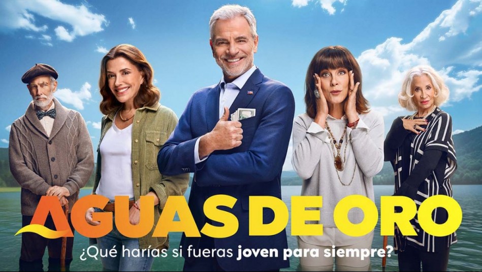 Periodista de Mega sorprendió con especial aparición en el primer capítulo de Aguas de Oro