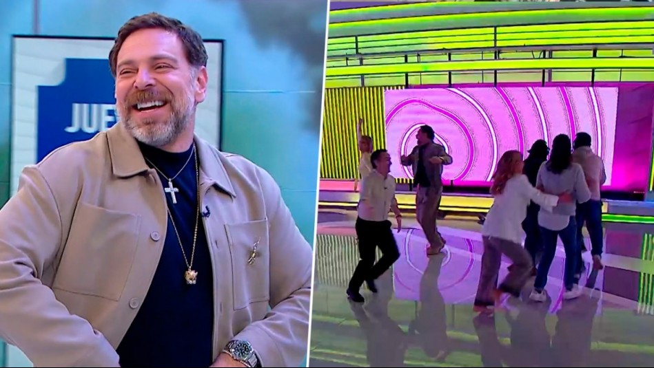 Con trencito y limbo incluido: El desatado baile de Neme y Karen Doggenweiler en pleno Mucho Gusto