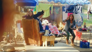 Luego de discusión con Carlos: Karla y su familia se instalan en la entrada de los pozones en Aguas de Oro