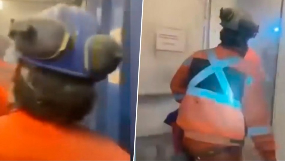 'Fue como una bomba': El dramático relato de minero sobreviviente a derrumbe en El Teniente