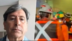 "Lo importante es encontrar a los desaparecidos con vida": Laurence Golborne por derrumbe en El Teniente