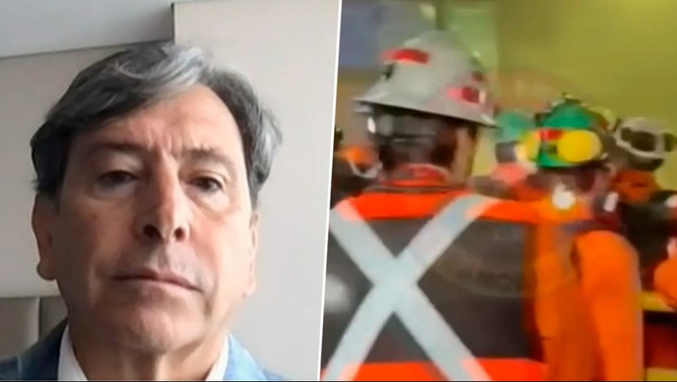 'Lo importante es encontrar a los desaparecidos con vida': Laurence Golborne por derrumbe en El Teniente