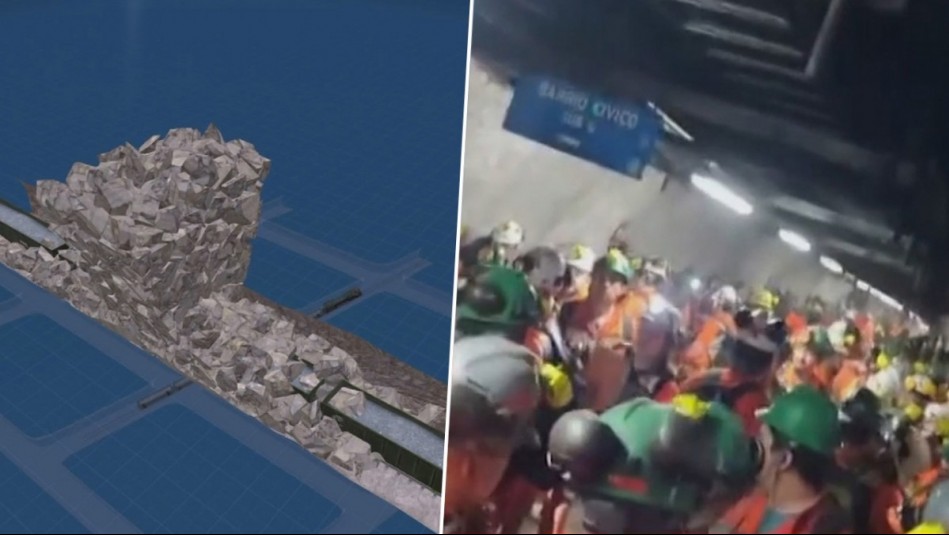 Hace dos semanas: Dan a conocer otro accidente que sucedió en El Teniente antes de la tragedia de mineros