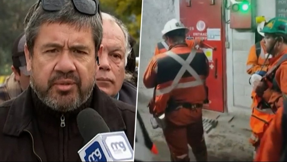 'La montaña está débil': Dirigente de mineros advierte una posible sobreexplotación de mina El Teniente