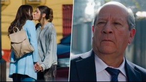 ¡No lo podía creer! La reacción de Luis Emilio tras ver el beso de Karina e Ignacia en El Jardín de Olivia