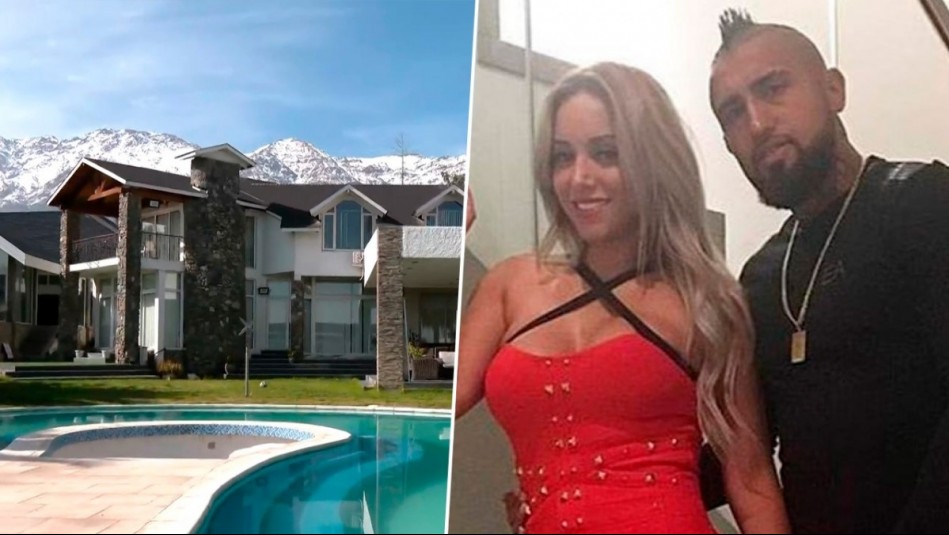 Con discoteca, cine y sauna: Así es la exmansión de Arturo Vidal y Marité Matus que está a la venta
