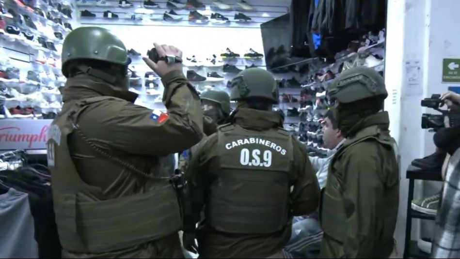 Operativo detecta productos falsificados en locales comerciales y bodegas de barrio Meiggs