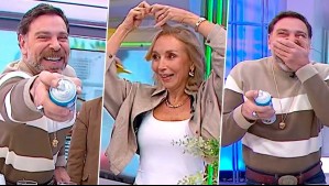 "Ay, amiga": El divertido jugueteo de Karen y Neme con crema chantillí que desató risas en Mucho Gusto