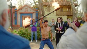 Conquistó a los turistas: El 'candente' espectáculo de Lautaro en Aguas de Oro