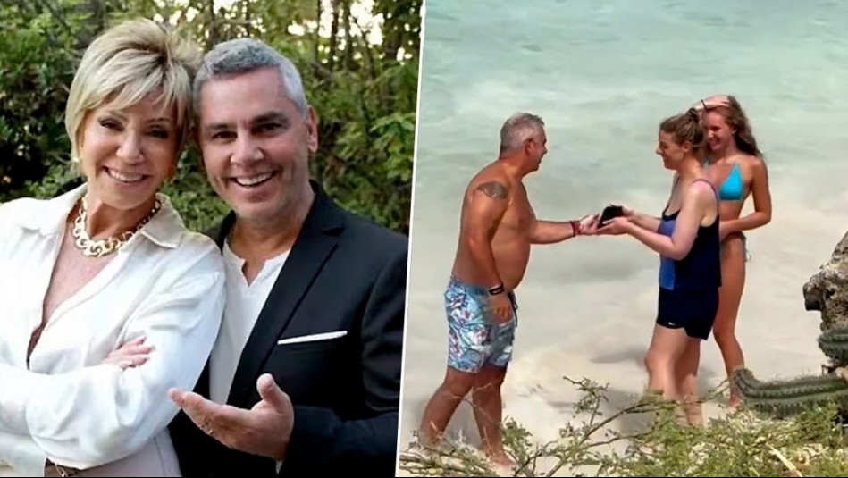 'Se hace el lindo': Raquel Argandoña 'echa al agua' a Viñuela tras captarlo en curiosa actitud en Aruba