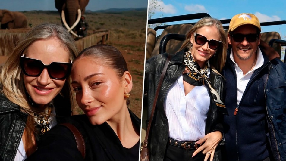 Posaron en lindos paisajes: Las increíbles postales de los Araneda Vacarezza en su viaje por Sudáffrica