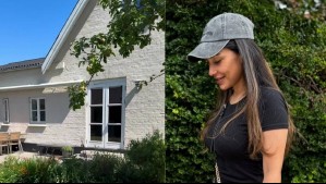 Arenita muestra la soñada casa que compró en Dinamarca: Con un amplio patio y piso calefaccionado