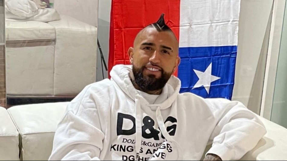 'Eres una máquina, mi Alonsito': Arturo Vidal no da más del orgullo por artístico talento de su hijo 'Monito'