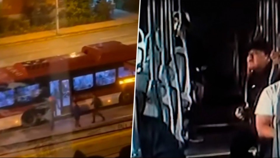 Siembran el terror en pasajeros: El modus operandi de las bandas que roban celulares en micros en Santiago