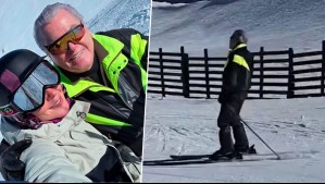 Hace tres años estuvo en coma: Kel Calderón se emociona tras ver a su padre esquiar con 72 años