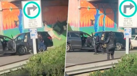 Delincuentes hacen tour delictual: Roban auto en Maipú e intentan entrar a casas y hacer encerronas en Colina