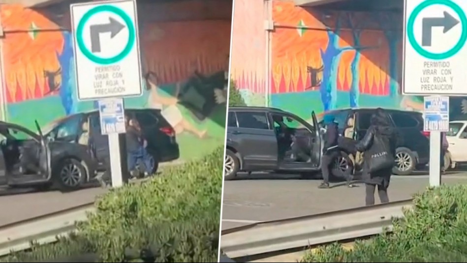 Delincuentes hacen tour delictual: Roban auto en Maipú e intentan entrar a casas y hacer encerronas en Colina