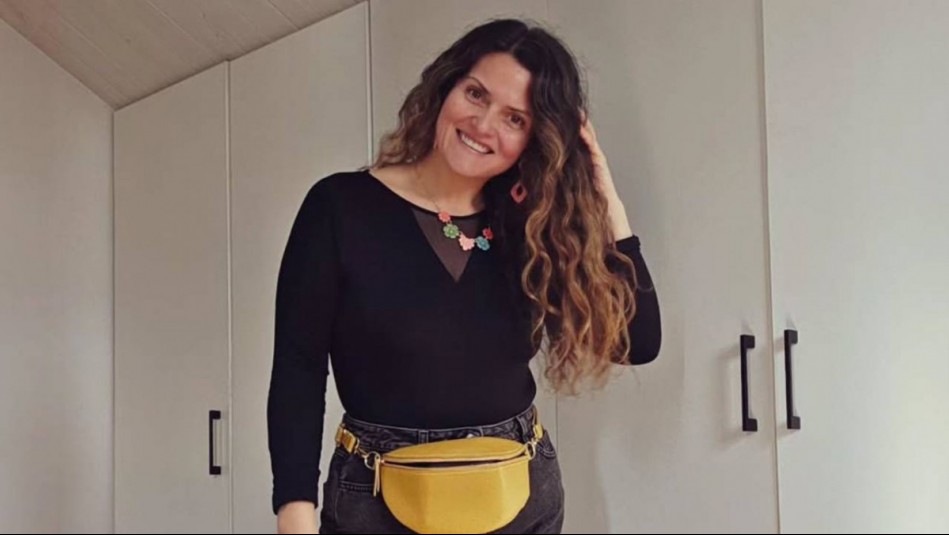 El collar dorado de Connie Achurra causa sensación: Un accesorio elegante confeccionado en cuero