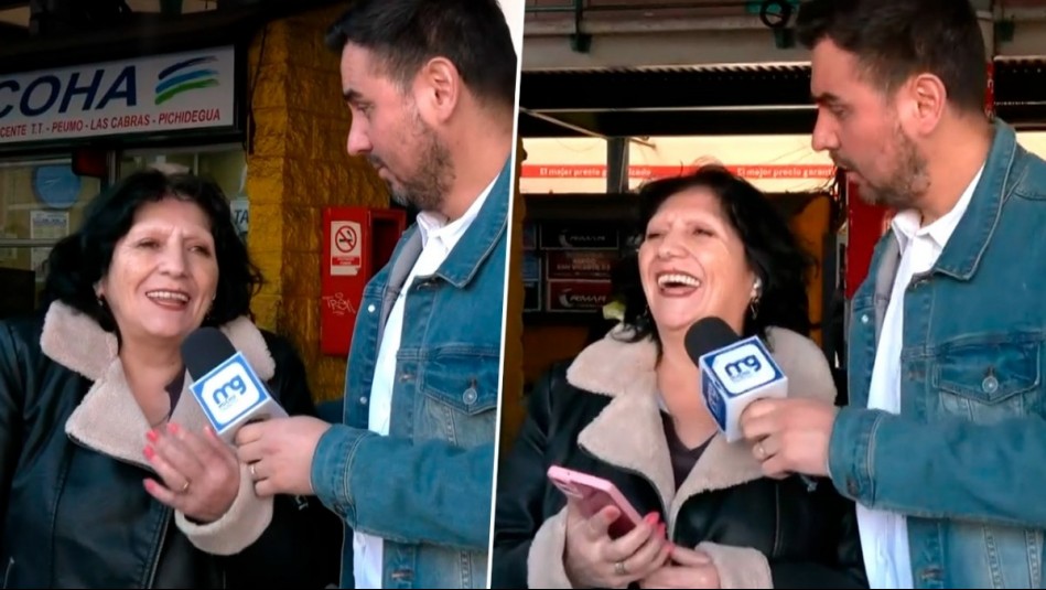 'Soñaba con que me entrevistaran': Conocimos a la mujer más fanática de Mega en el Terminal Sur de Santiago