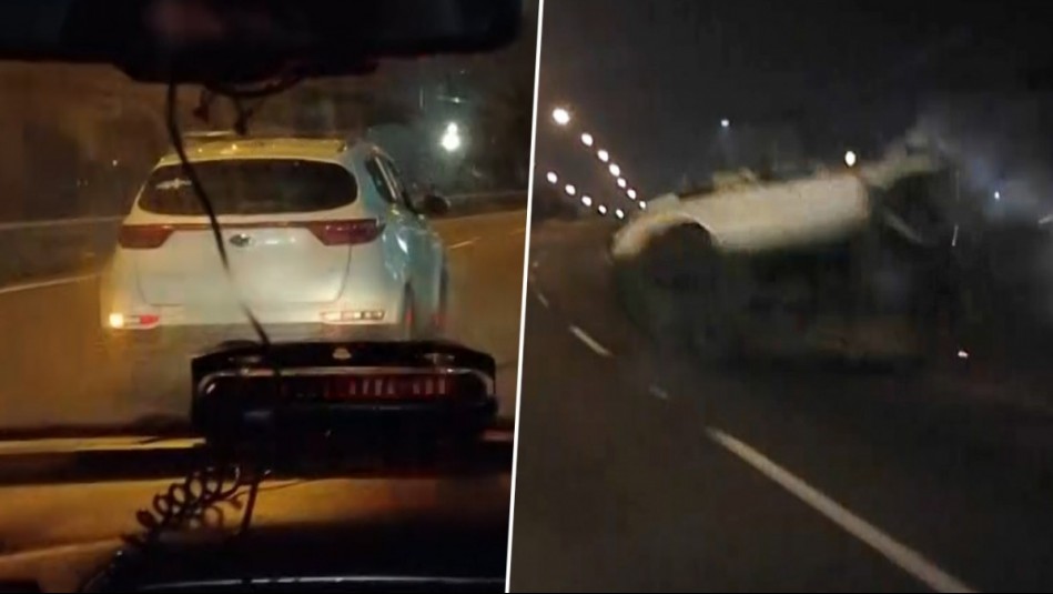El conductor salió eyectado por la ventana: La impactante persecución policial en Atrapados 133