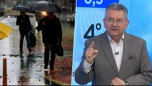 Pronóstico del tiempo para Santiago: ¿A qué hora comienza a llover este lunes en la capital?
