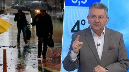 Pronóstico del tiempo para Santiago: ¿A qué hora comienza a llover este lunes en la capital?
