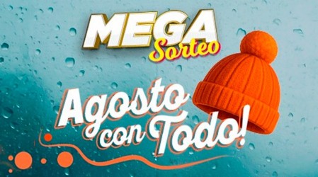 ¿Cuáles son los premios del primer sorteo del "Mega Sorteo Agosto"?