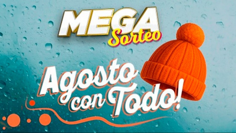 ¿Cuáles son los premios del primer sorteo del 'Mega Sorteo Agosto'?