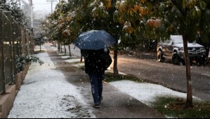 Anuncian probabilidad de nieve en Santiago: Este será el día en que nevará en la capital