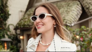 De blanco y negro: El clásico outfit de Belén Soto en el Castillo de Chapultepec