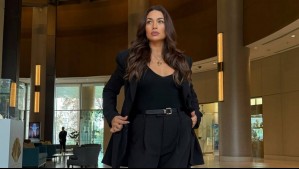 El traje sastre para una tarde de chicas: Lisandra Silva apuesta por la elegancia clásica