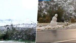 Postales de ensueño: Así amaneció Santiago tras la sorpresiva caída de nieve