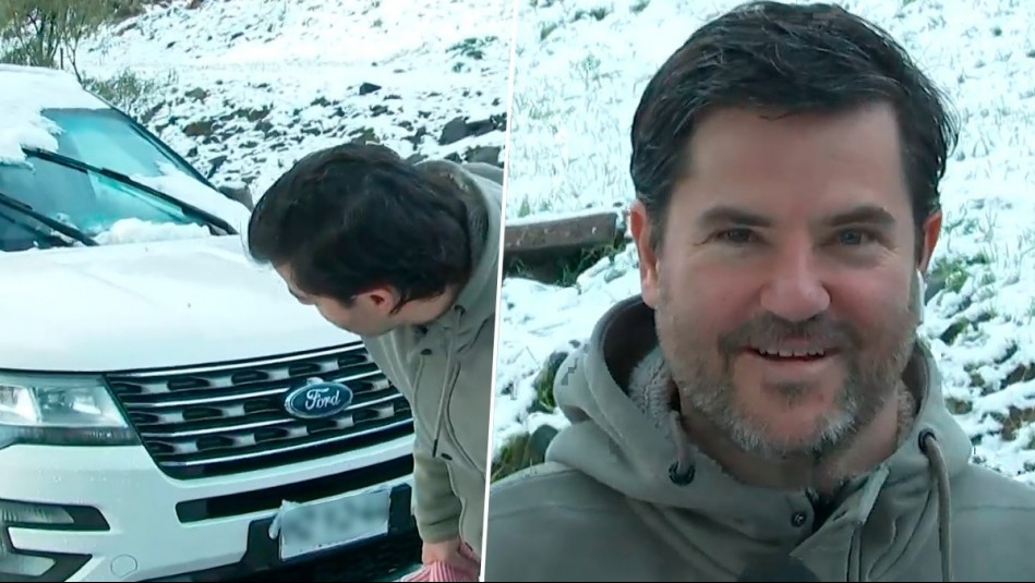 Conductores debieron abandonar sus autos en la calle tras nevazón: Llegaron a primera hora a buscarlos