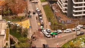 Gran congestión vehicular en subida a Farellones tras intensa nevazón en Santiago