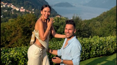 "Sí, quiero": Jhendelyn Núñez anuncia romántica propuesta de matrimonio durante vacaciones en Italia