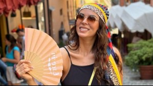 La falda amarillo mantequilla en tendencia que viste Jhendelyn Núñez en el atardecer italiano de Cinque Terre
