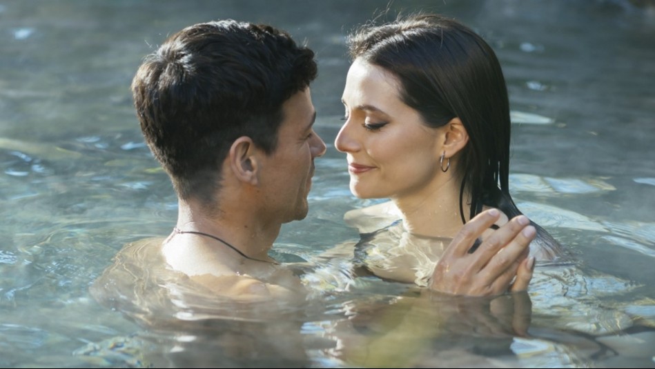 Culminó en un beso: Así fue la apasionada escena entre Paz y Lautaro en Aguas de Oro