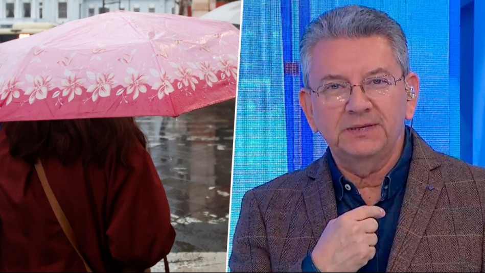 'Hay certeza': Jaime Leyton adelanta la hora en que comenzará la lluvia en Santiago
