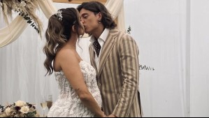 ¡Dieron el sí!: Sabrina Sosa y Joaquín Montecinos se casaron en una íntima ceremonia