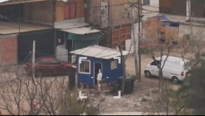 Imágenes muestra insólita caseta de 'seguridad' en toma de Cerrillos: Tendría conserjes pagados por habitantes