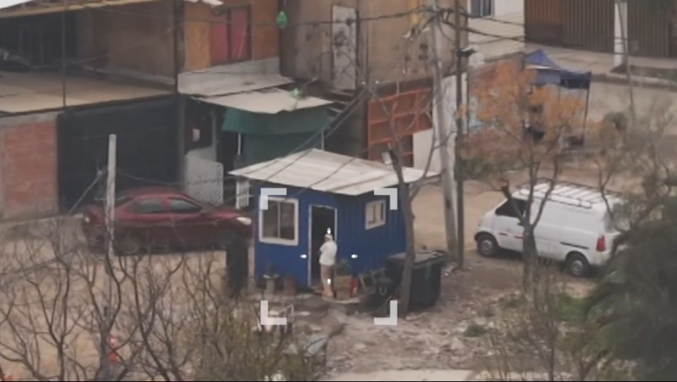 Imágenes muestra insólita caseta de 'seguridad' en toma de Cerrillos: Tendría conserjes pagados por habitantes