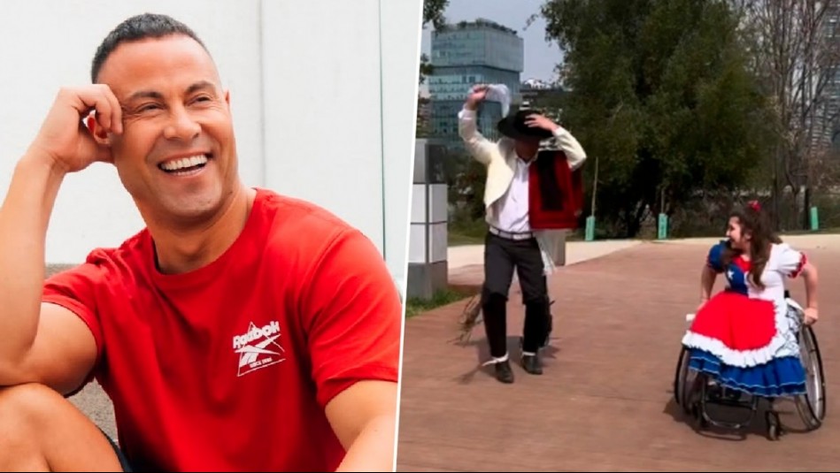 Rodrigo Díaz revive emotivo pie de cueca para iniciar septiembre: 'No hay 18 si no se baila'