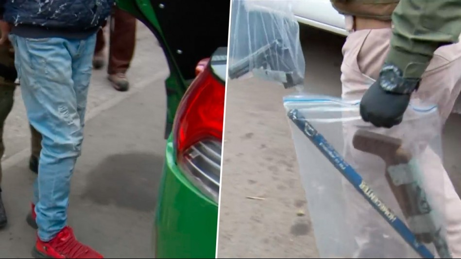 Droga, armas y más de 10 detenidos deja allanamiento simultáneo en 25 inmuebles en Rancagua