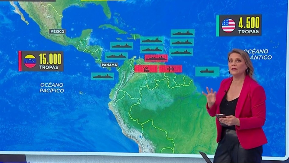 Buque lanzamisiles cruzó canal de Panamá: Así es el despligue militar de Estados Unidos y Venezuela