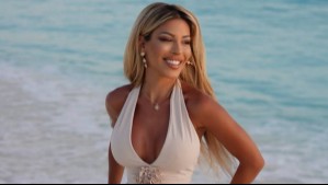 Sobria, geométrica y a la moda: Oriana Marzoli explota al máximo su estilo en una visita a un restaurante