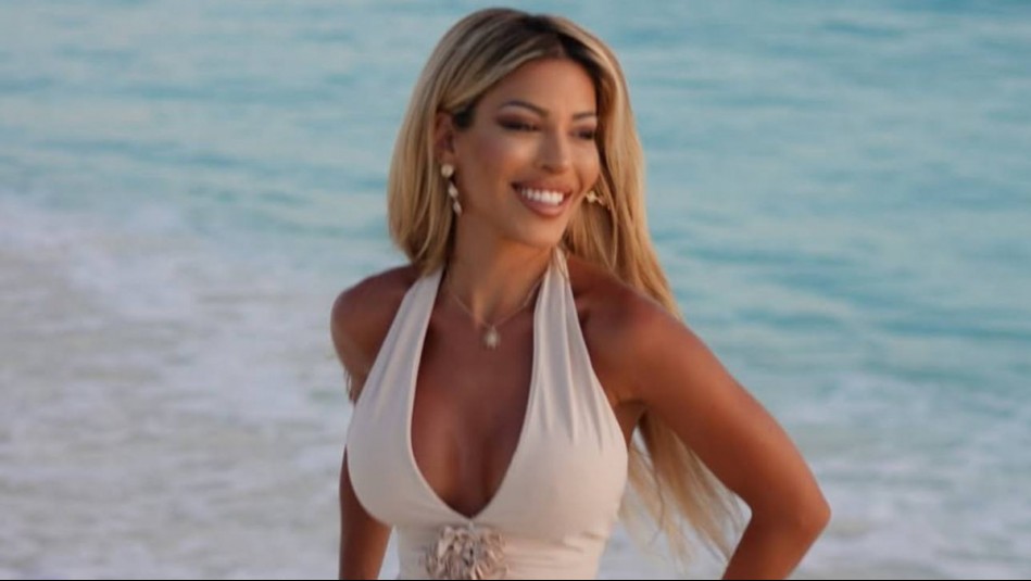 Sobria, geométrica y a la moda: Oriana Marzoli explota al máximo su estilo en una visita a un restaurante