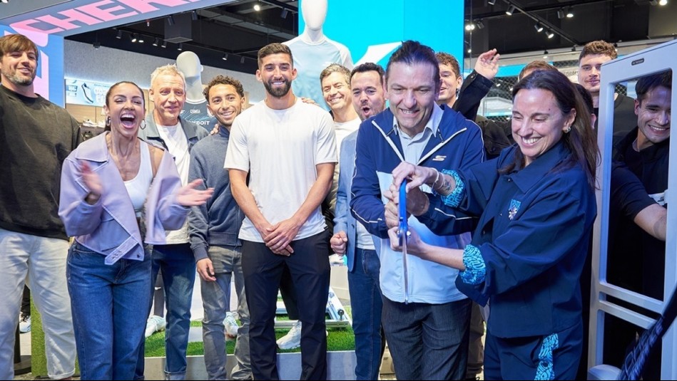 Skechers inauguró en Santiago su tienda Performance más grande del mundo: Más de 1.000 m²